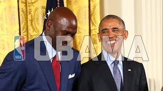 Barack Obama NBA Moments [upl. by Dietz]