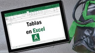 Curso de Excel de Básico a Avanzado 514  Las Tablas [upl. by Adaiha262]