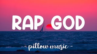 Rap God  Eminem Lyrics 🎵 [upl. by Ahael]