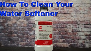 How To Clean Your Water Softener [upl. by Weisbart]