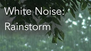 Rainstorm Sounds for Relaxing Focus or Deep Sleep  Nature White Noise  8 Hour Video [upl. by Avik586]