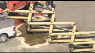 Raw 2 Dead 1 Hurt As Lift Topples at Fla Port [upl. by Kcirde931]