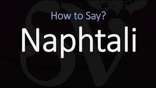 How to Pronounce Naphtali CORRECTLY [upl. by Oicnerual]