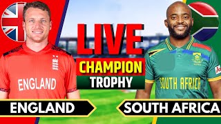 South Africa vs England Match 11  Live Cricket Match Today  SA vs ENG  Champions Trophy [upl. by Enayd]