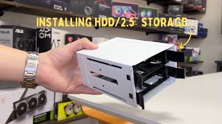 How to Install HDD25quot Storage [upl. by Fifi]