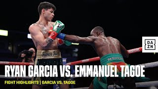 FIGHT HIGHLIGHTS  Ryan Garcia vs Emmanuel Tagoe [upl. by Nerehs]