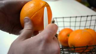 The RIGHT WAY to use a citrus peeler to peel an orange [upl. by Faruq]