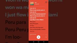 Peru Lyrics  Fireboy DML Ed Sheeran [upl. by Mimajneb408]