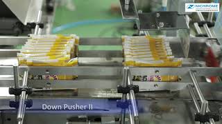 Automatic Pouch Packing System  Bundling and wrapping  Flexiwrap ST [upl. by Annie]