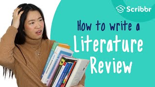 How to Write a Literature Review 3 Minute Stepbystep Guide  Scribbr 🎓 [upl. by Vannie]